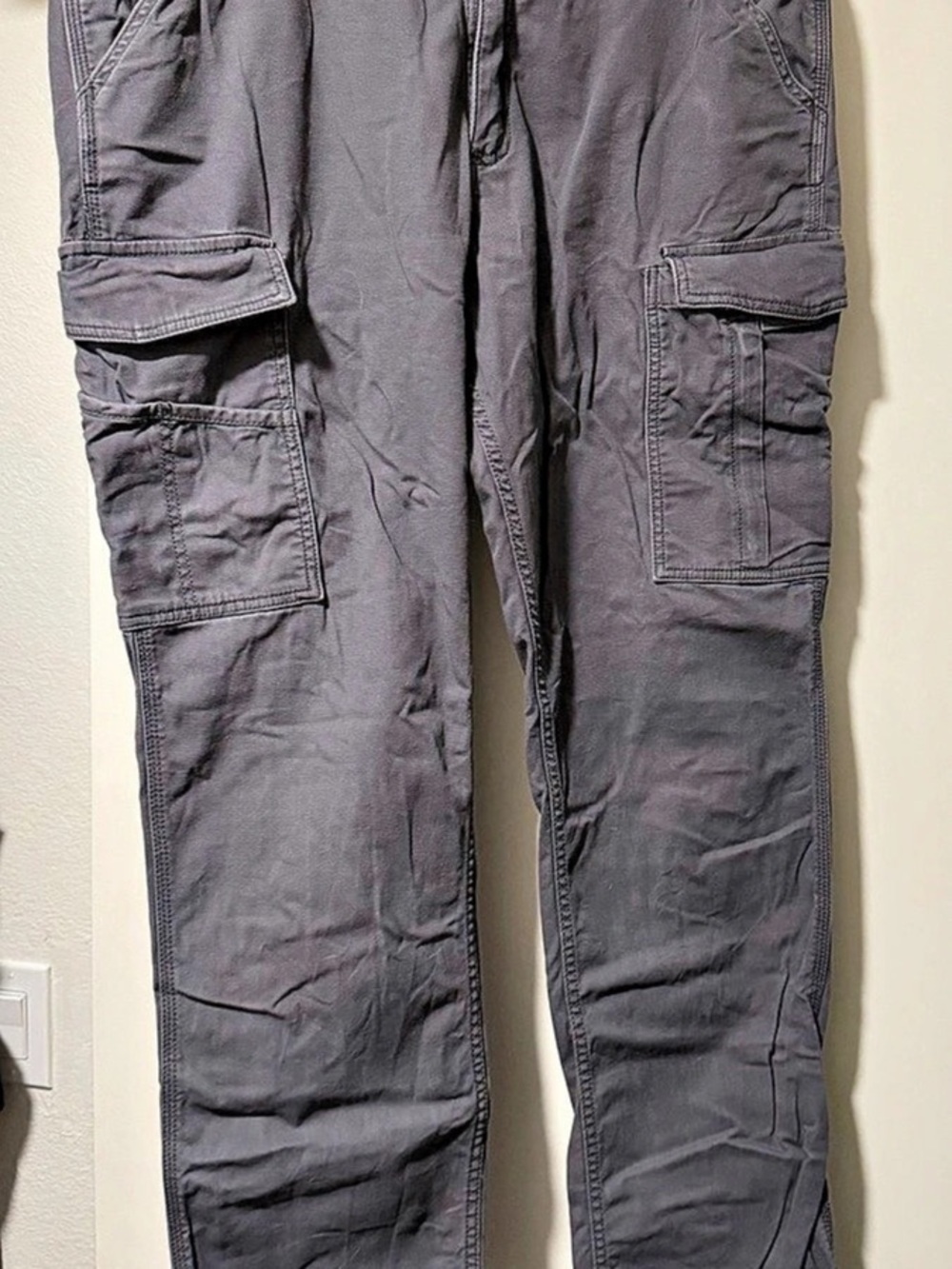 Carhartt Relaxed Straight Rigby Cargo Pant Gray Waist 36